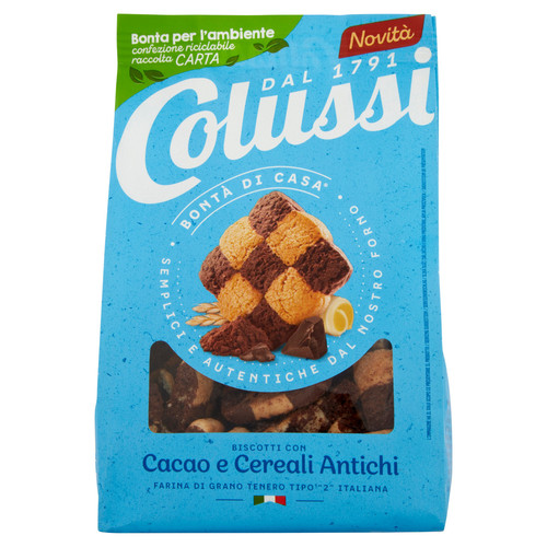 Colussi biscotti cacao e - colussi,