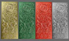 Weihnachtsmotive, Aufkleber