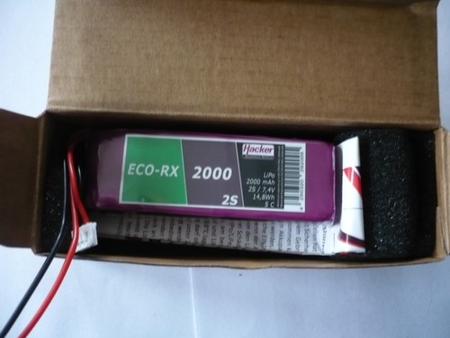 Hacker eco 2000 akku - hacker, eco-rx