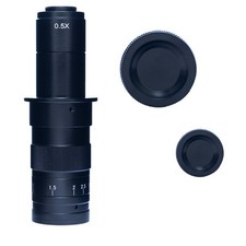 C-Mount Zoom Mikroskopobjektiv 180x - Profi Vergrößerung für Wissenschaft