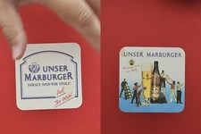 Unser Marburger Auf Ihr Wohl Brauerei Bierdeckel Bier