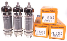 3x PL504 Siemens Röhren tubes