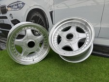 4X R17 Zoll 5X120 Bbs RF Style Silber + Poliert Rand Räder : Für E39 E46 E60