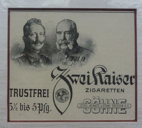 Werbung zigaretten kaiser - werbung, ca