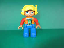 Lego Duplo Figur Mann Arbeiter