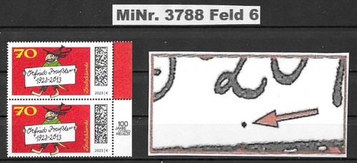 Brd plattenfehler minr 3788 - brd, minr.