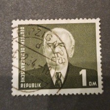 DDR Briefmarke Wilhelm Pieck