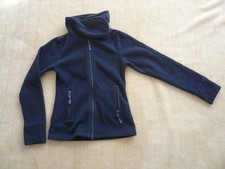 Kindermode Mädchenjacke Fleecejacke Stehkragenjacke Reitjacke Gr. 128 Steeds