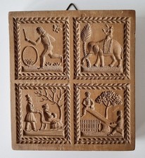 Sehr altes 4 Felder Holzmodel