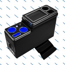 Mittelkonsole Becherhalter Staufach USB Console Storage Für VW T4 T5 T6 T6.1 Bus