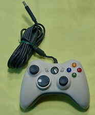 (Xbox 360 & PC ) Controller mit Kabel weiß vom Microsoft Zustand Akzeptabel