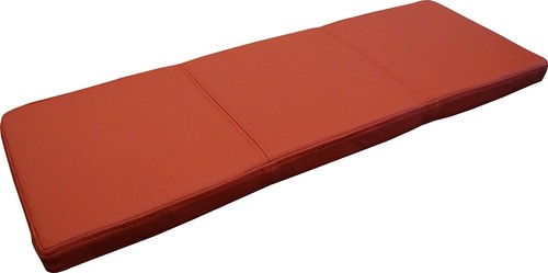 Rot echt leder bank auflage - bank,