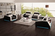 Ledersofa Couch Sofagarnitur