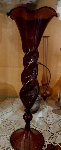 Glaskunst vase lauscha - glaskunst,