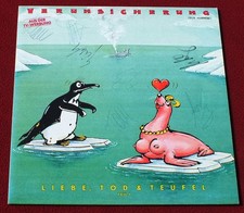 Vinyl KOMPLETT SIGNIERT* Erste Allgemeine Verunsicherung ‎– Liebe, Tod & Teufel
