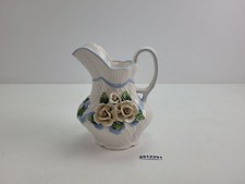 Kanne Keramik Rosen Relief