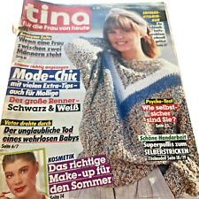 Vintage  Zeitschrift  " Tina