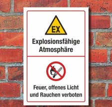 Schild Explosive Atmosphäre