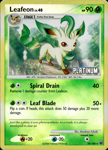 Leafeon burger king - lv.,