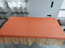 Tagesdecke Orange für 1 Bett
