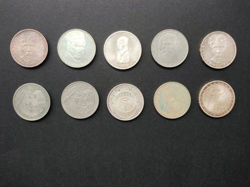 10x deutsche mark - dm,