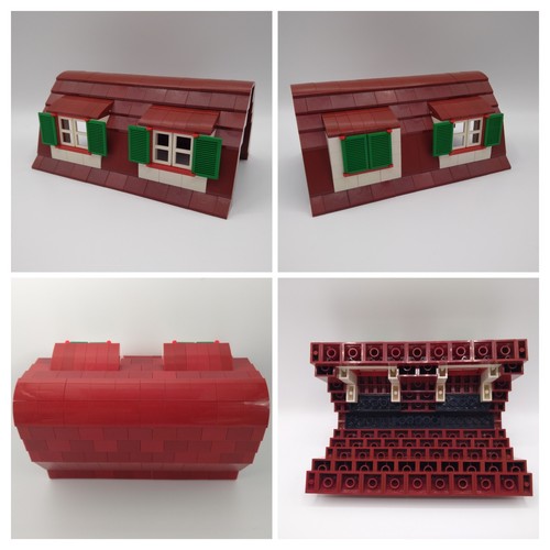Lego dach dachsteine dunkelrot - lego,