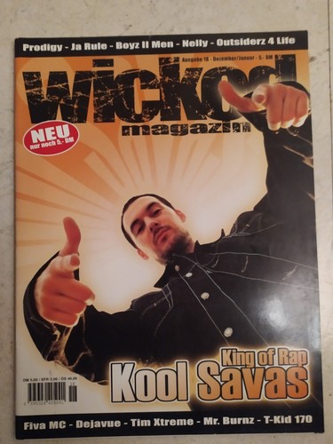Wicked magazin 1998 hip - um,