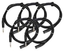 5 x Professionelles Audiokabel
