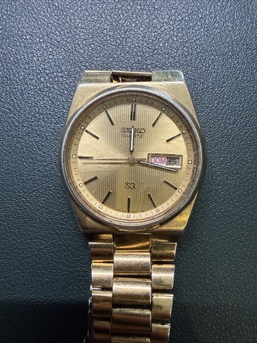 Seiko gold uhr - seiko, quarz