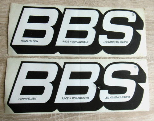 Werbe aufkleber bbs logo - 2, werbe-aufkleber