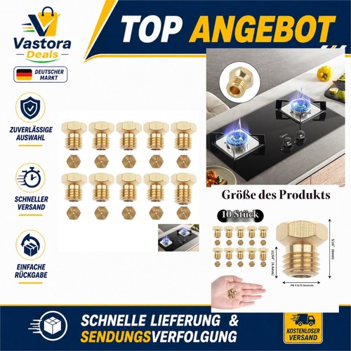 Pcs universelle gasdüsen - 10,