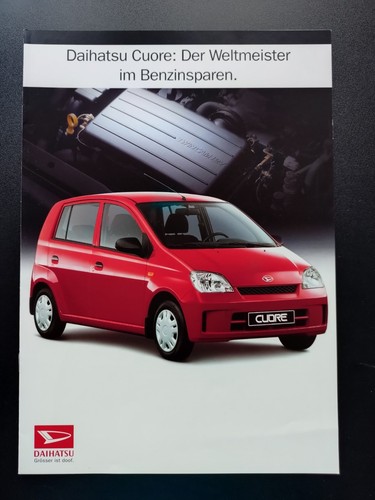 Daihatsu cuore prospekt - cuore,