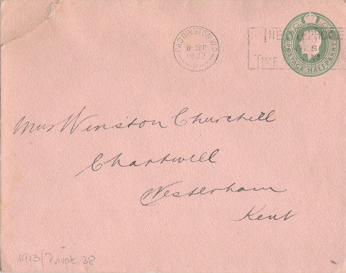 Briefumschlag 1932 verschickt