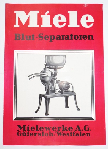 Miele blut separatoren - blut,