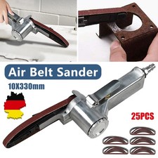 Druckluft Bandschleifer Mini Bandschleifmaschine Schleifmaschine Schleifer 10mm
