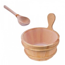 Harvia Holzeimer und Holzkelle