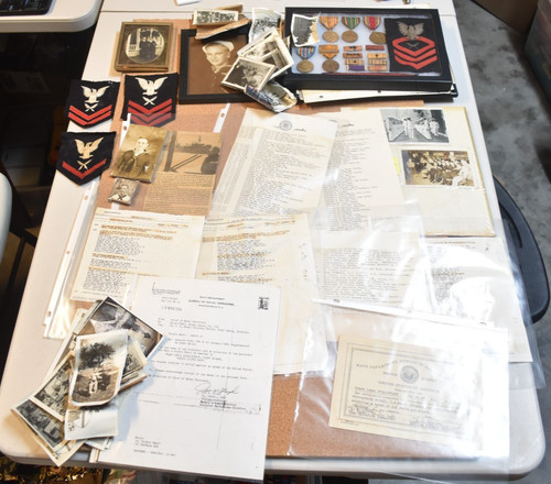 Ww2 navy cpo grouping - navy,