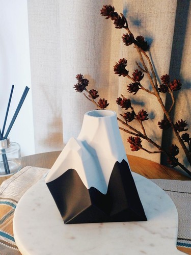 Alpine peaks vase - peaks, berggipfel