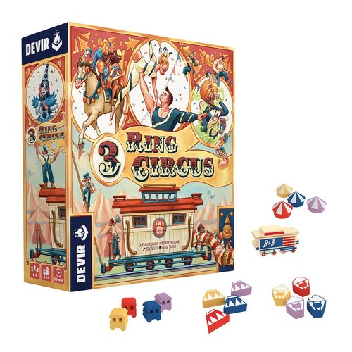 Ring circus brettspiel - 3,