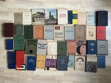 40+ Antiquarische Schulbücher Studium Bücher Konvolut Antiquarisch Sammlung rar