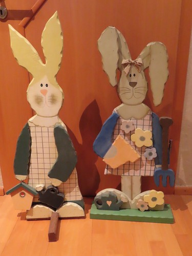 Osterhase osterdekoration - -,