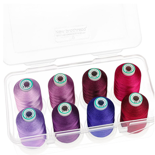 New brothread stickgarn tlg - stickgarn, 8-tlg