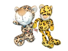 2er Set NICI Leopard Stofftier