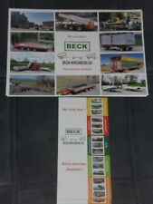BECK Anhänger, Dreiseitenkipper, Ballenwagen Prospekte ( Schweiz 200 )
