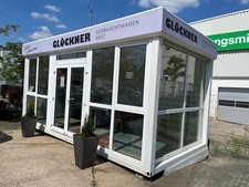 buro container weiß 3mx6m TOP ZUSTAND