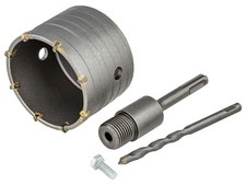 Bohrkrone 80 mm Lochsäge SDS PLUS Dosenbohrer  Ziegel Stein Marmor Betonbohrer