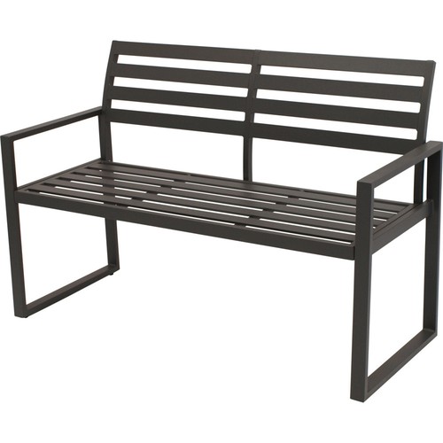 Gartenbank sitzer aluminium - 2-sitzer,