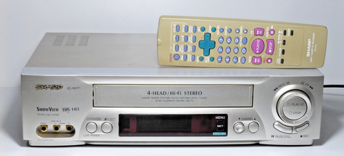Vhs videorecorder sharp - vhs,