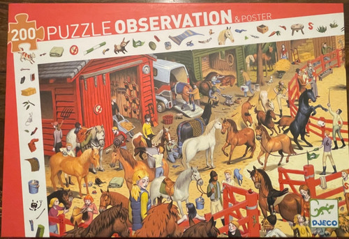 Djeco puzzle observation - djeco,