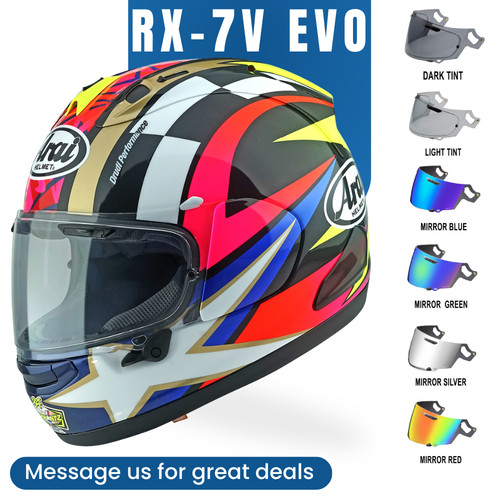 Arai evo schwantz 30th - rx-7v,